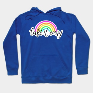 Take It Easy Rainbow Hoodie